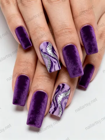 Square Nail Design #253 Image