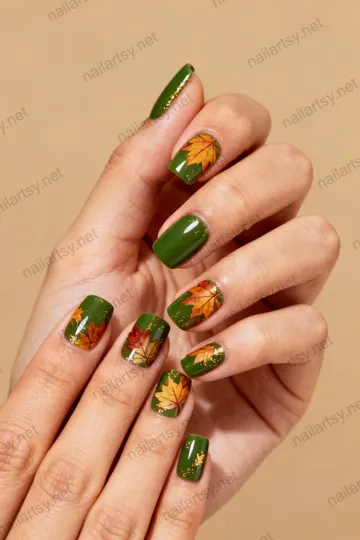 Squoval Nail Design #625 Image