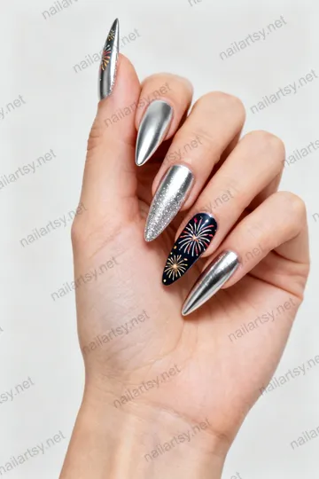 Medium Nail Design #664 Image