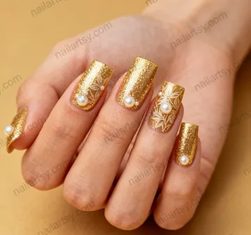 Square Nail Design #1079 Image