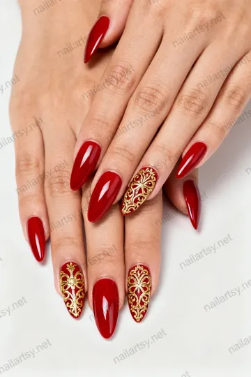 Long Nail Design #298 Image