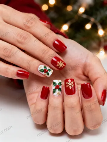 Square Nail Design #991 Image