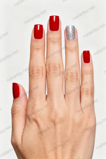 Square Nail Design #888 Image