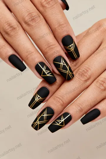 Medium Nail Design #872 Image