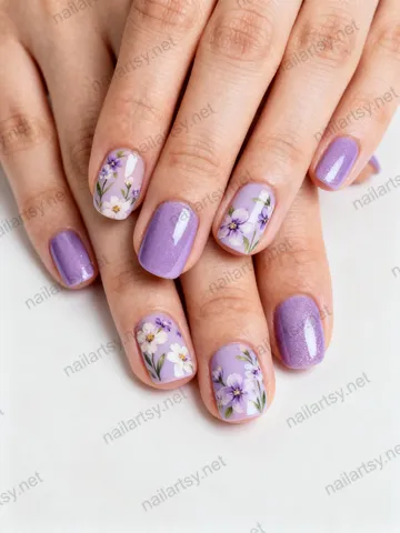 Round Nail Design #261 Image