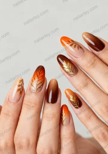 Almond Nail Design #1070 Image