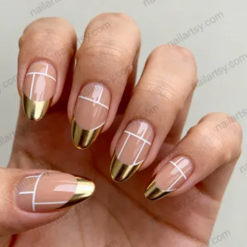 Almond Nail Design #980 Image