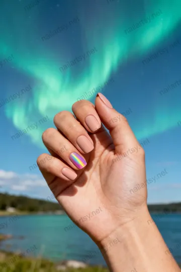 Squoval Nail Design #698 Image