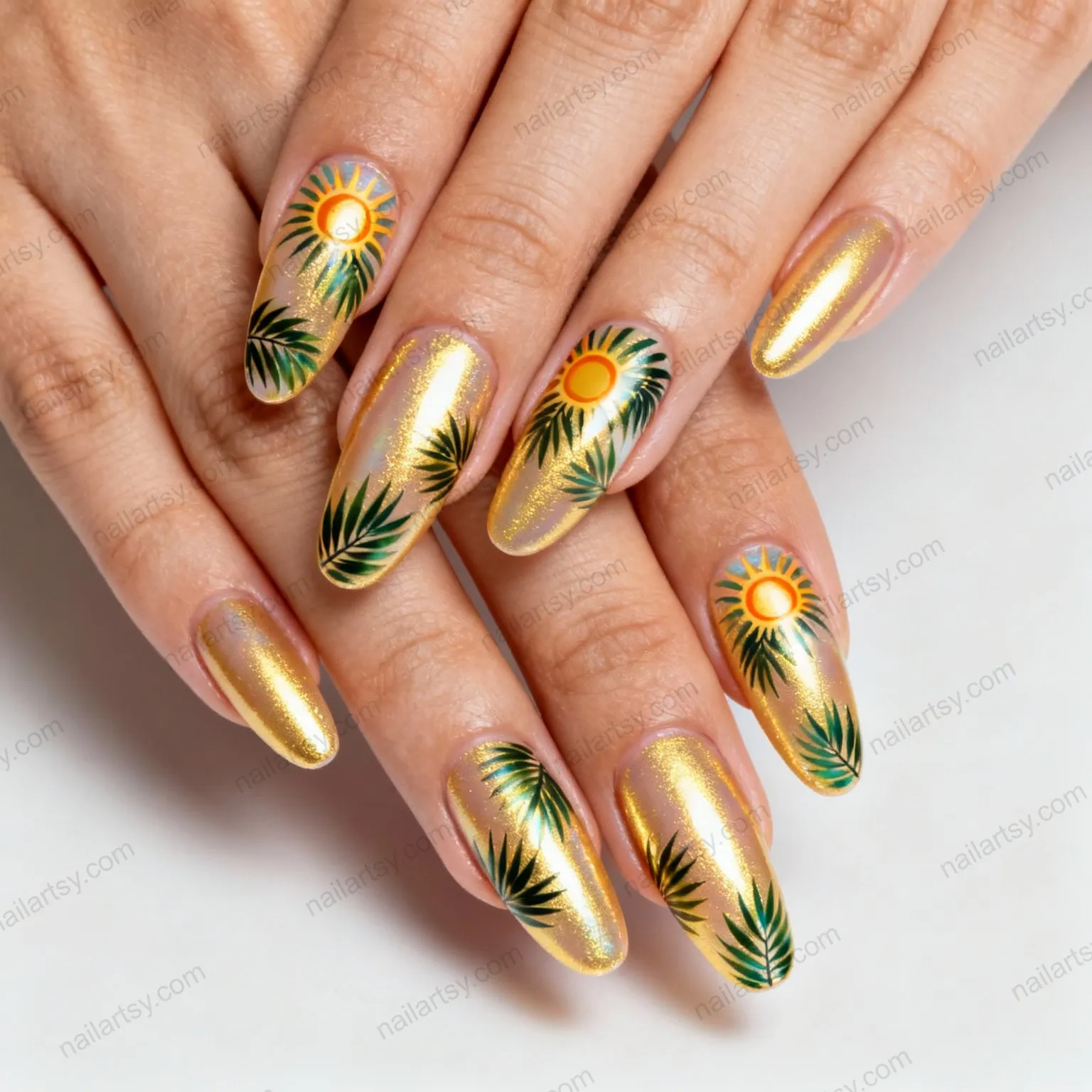 Nail art design 1035