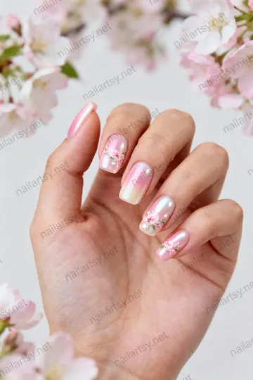 Squoval Nail Design #435 Image