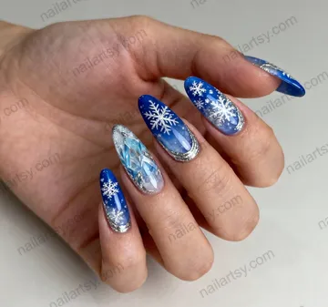 Winter Nail Design #1065 Image