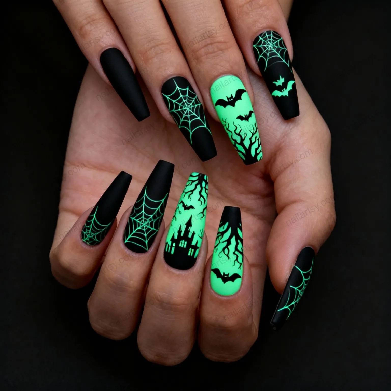 Nail art design 1042