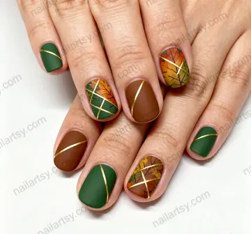 Round Nail Design #1082 Image