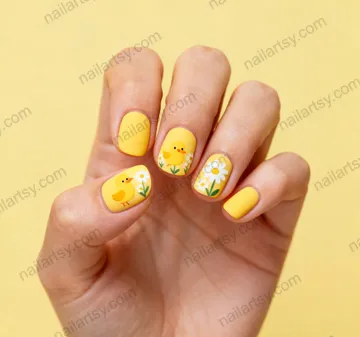 Easter Nail Design #1118 Image