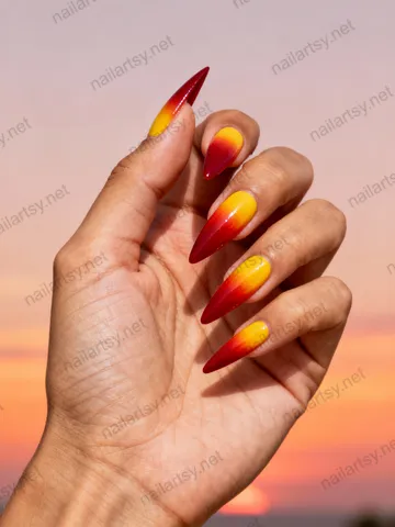 Long Nail Design #813 Image