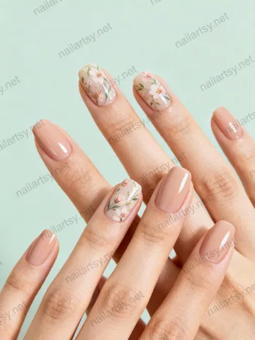 Spring Nail Design #546 Image