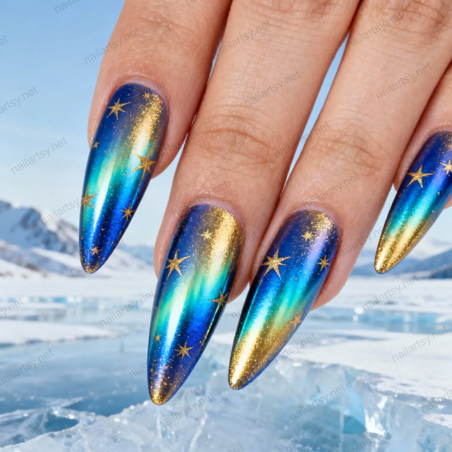 Nail art design 707