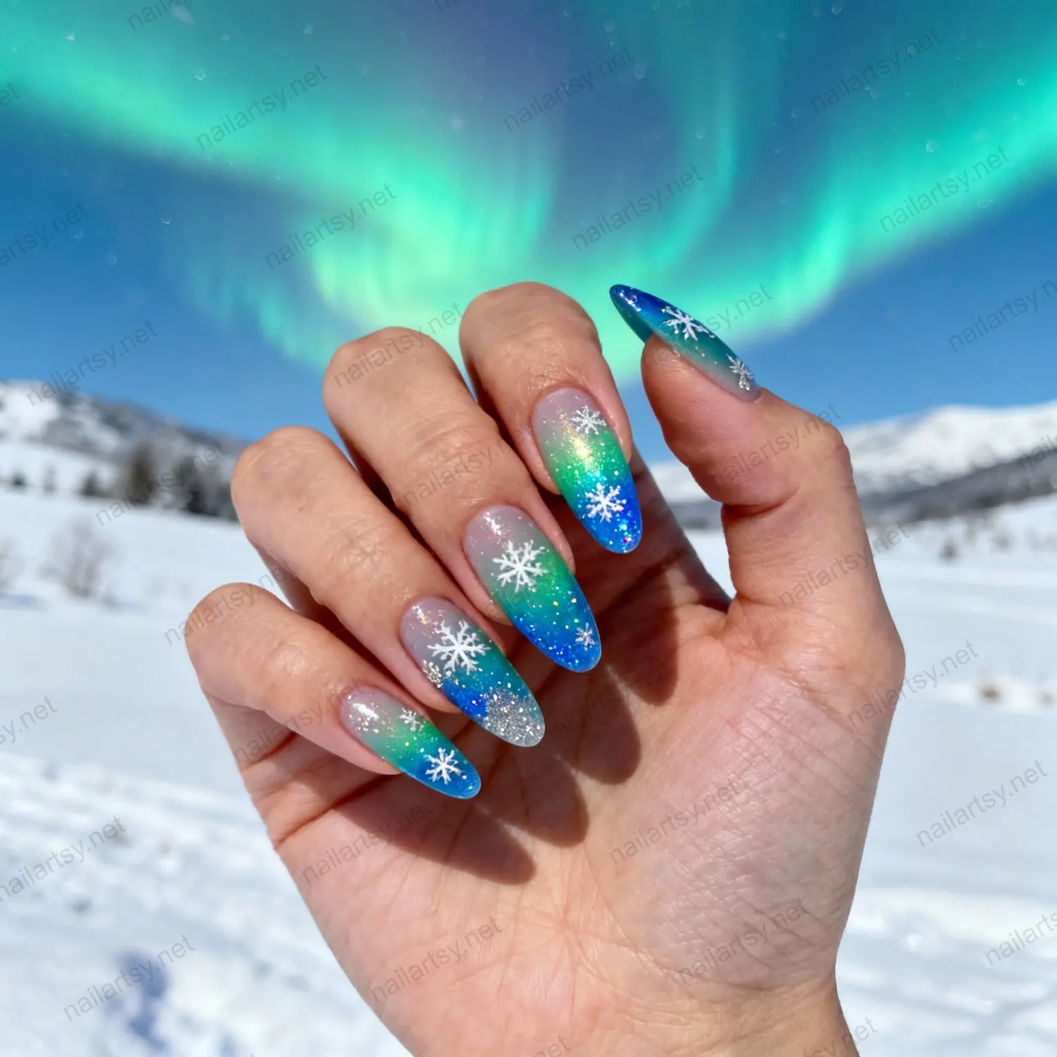 Nail art design 716