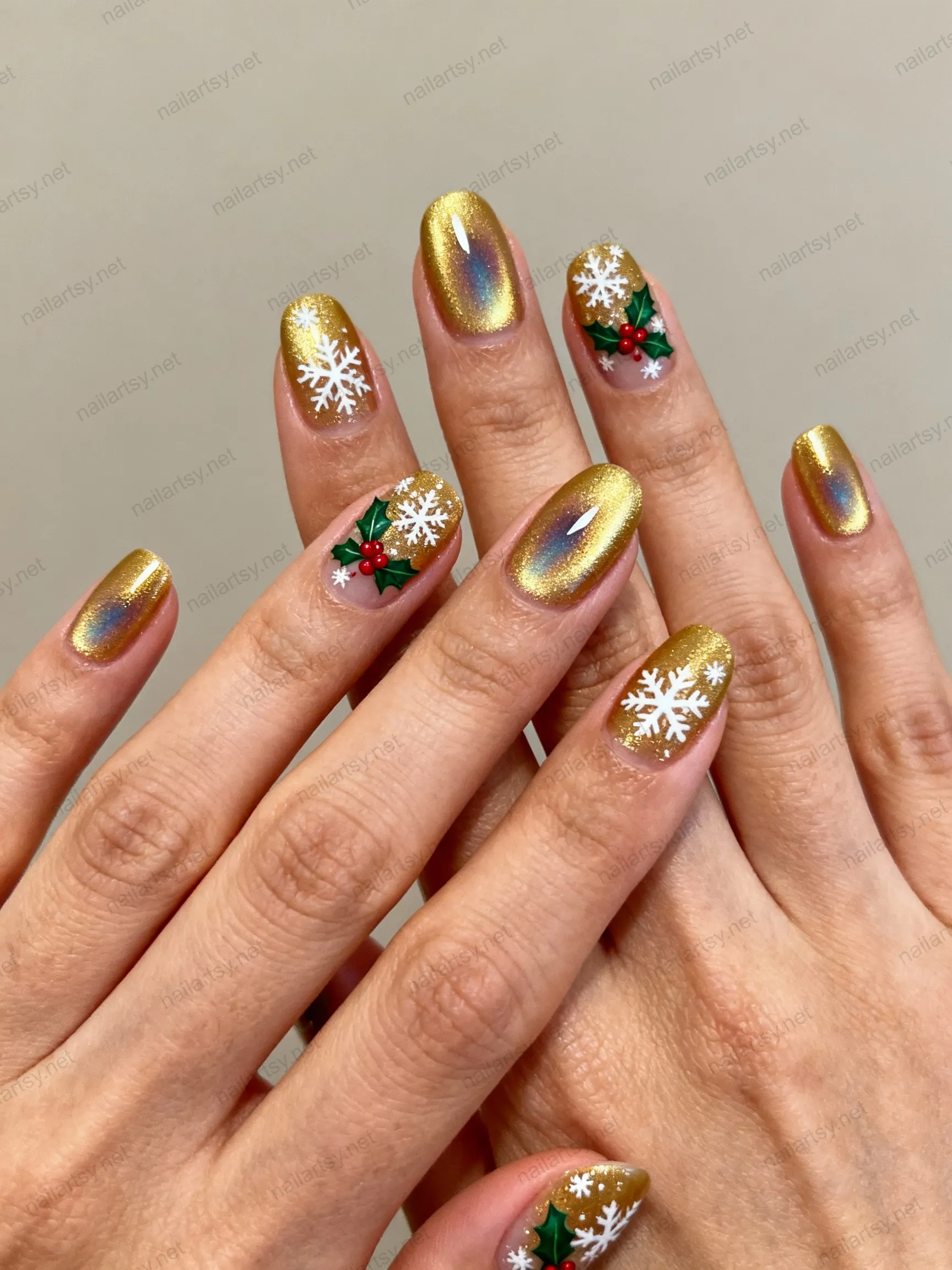 Nail art design 734