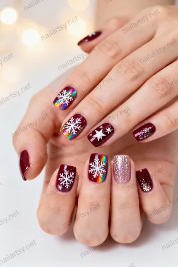 Squoval Nail Design #969 Image