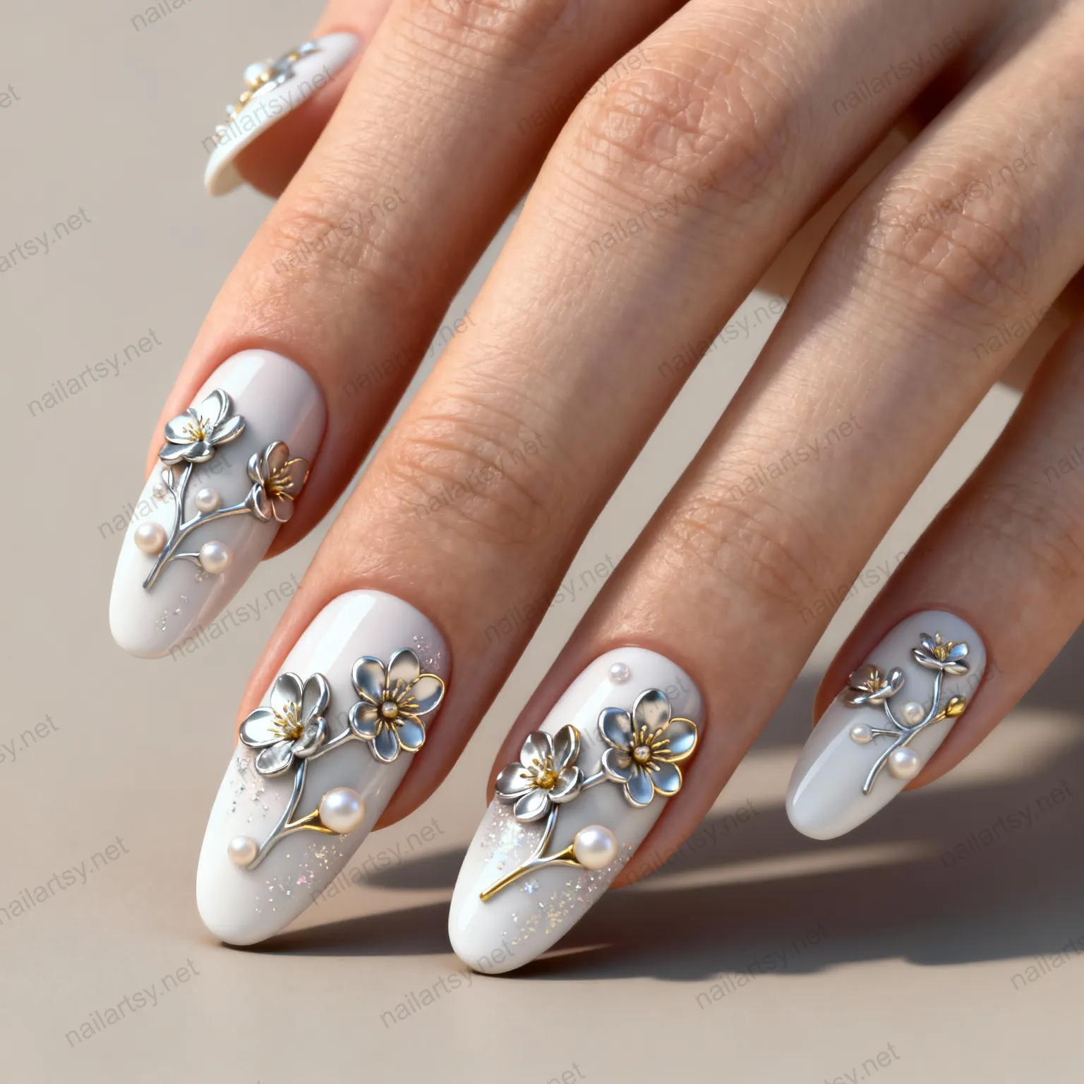 Nail art design 671