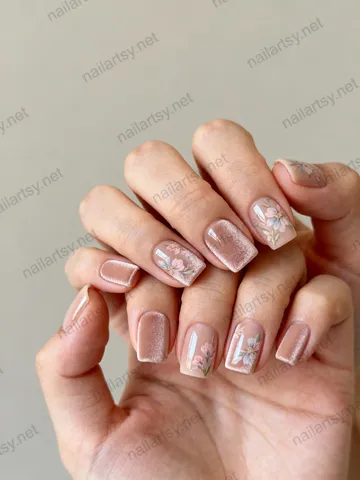 Square Nail Design #967 Image