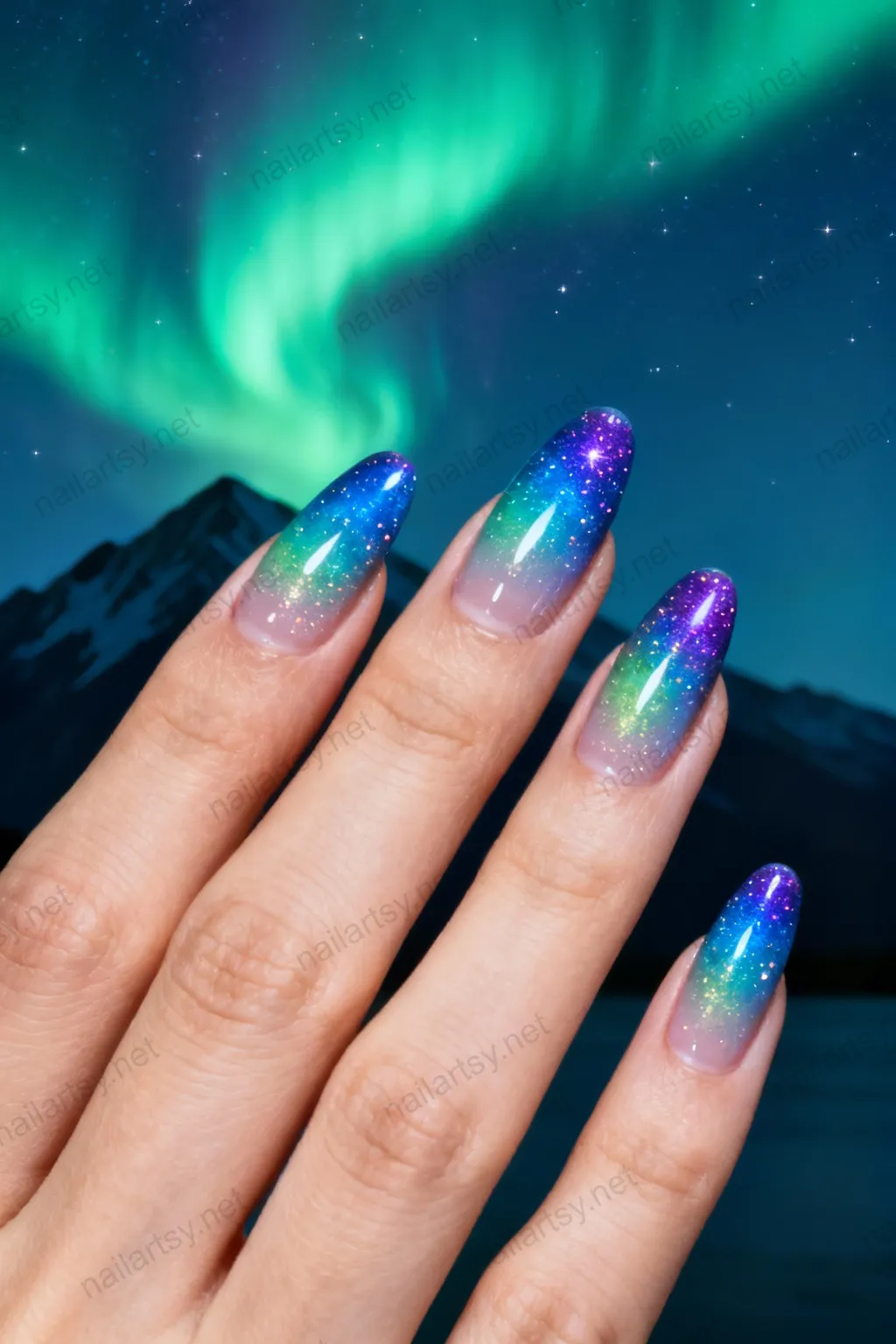 Nail art design 701