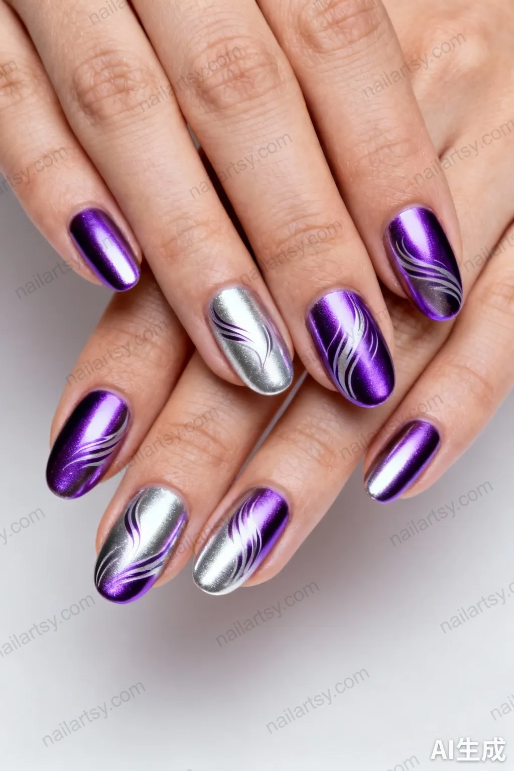 Nail art design 1073