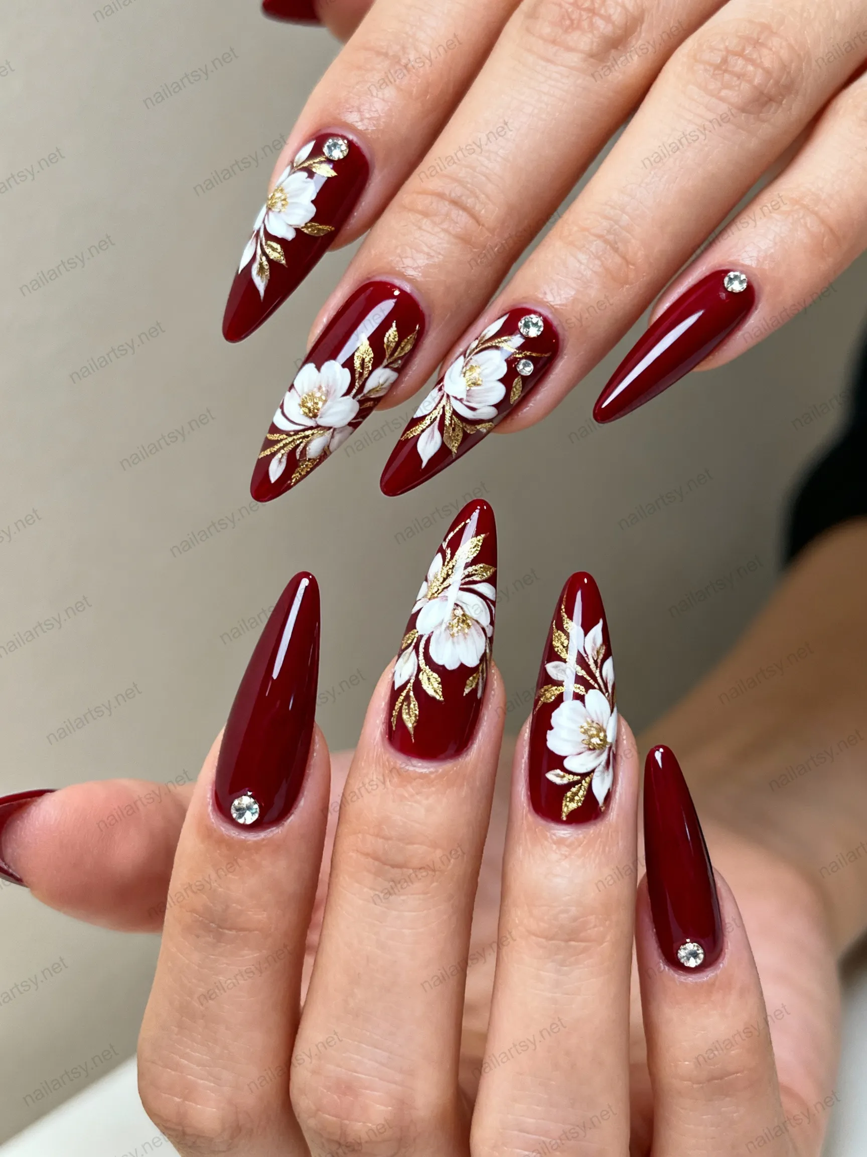 Nail art design 308