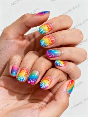 Summer Nail Design #1021 Image