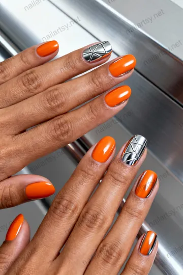 Round Nail Design #215 Image