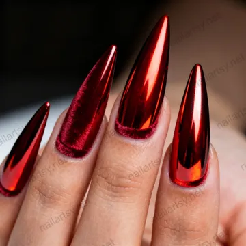 Long Nail Design #669 Image