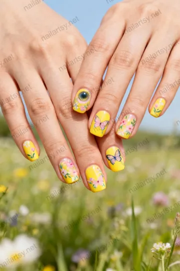 Cat Eye Nail Design #383 Image