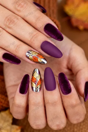 Almond Nail Design #472 Image