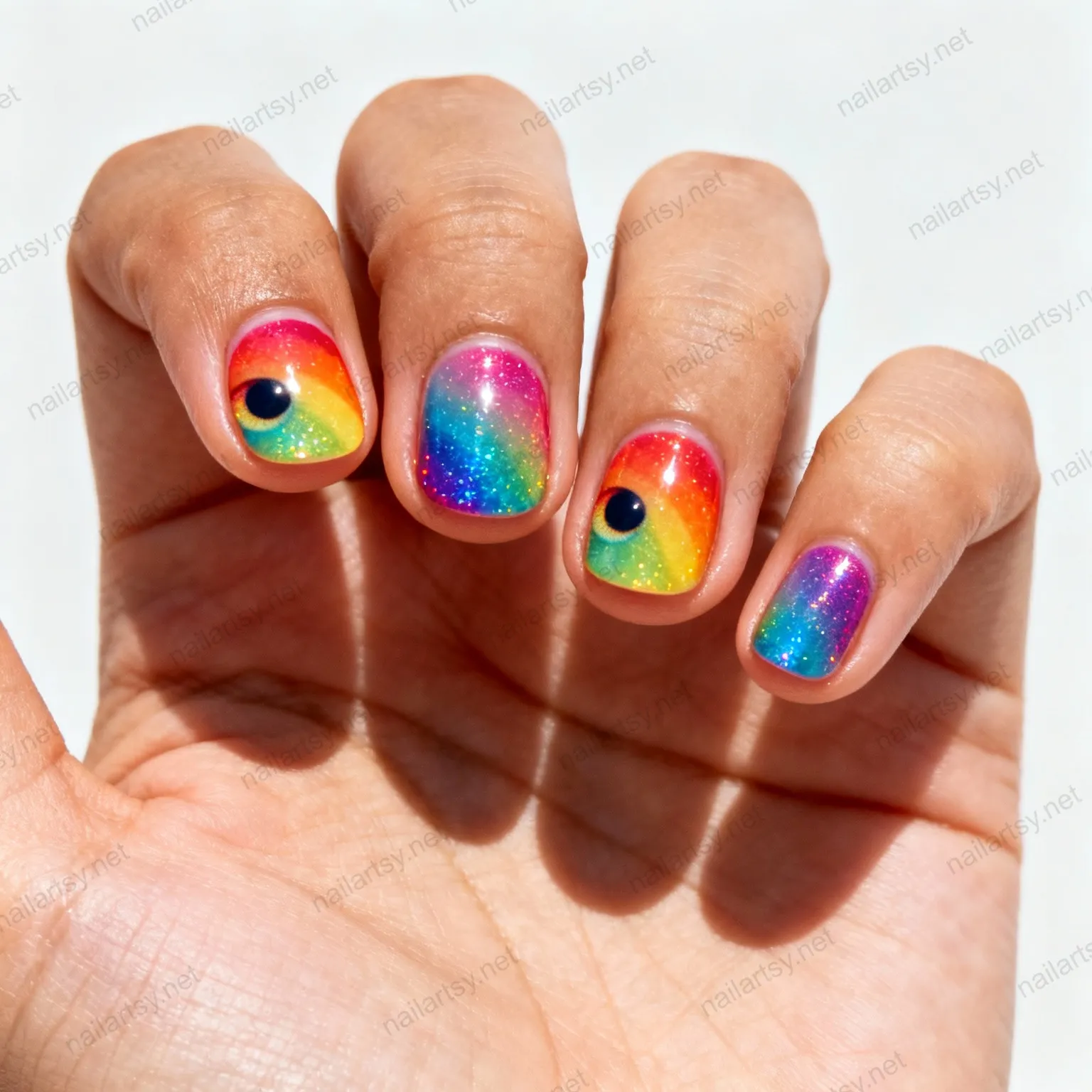 Nail art design 723