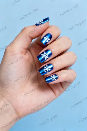 Square Nail Design #614 Image