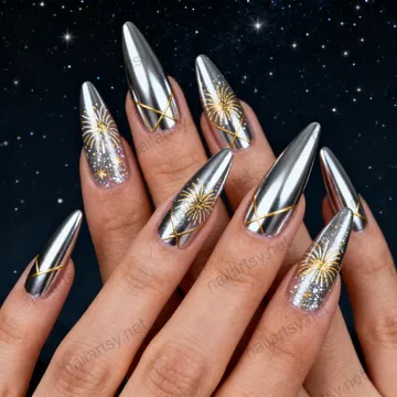 Long Nail Design #342 Image