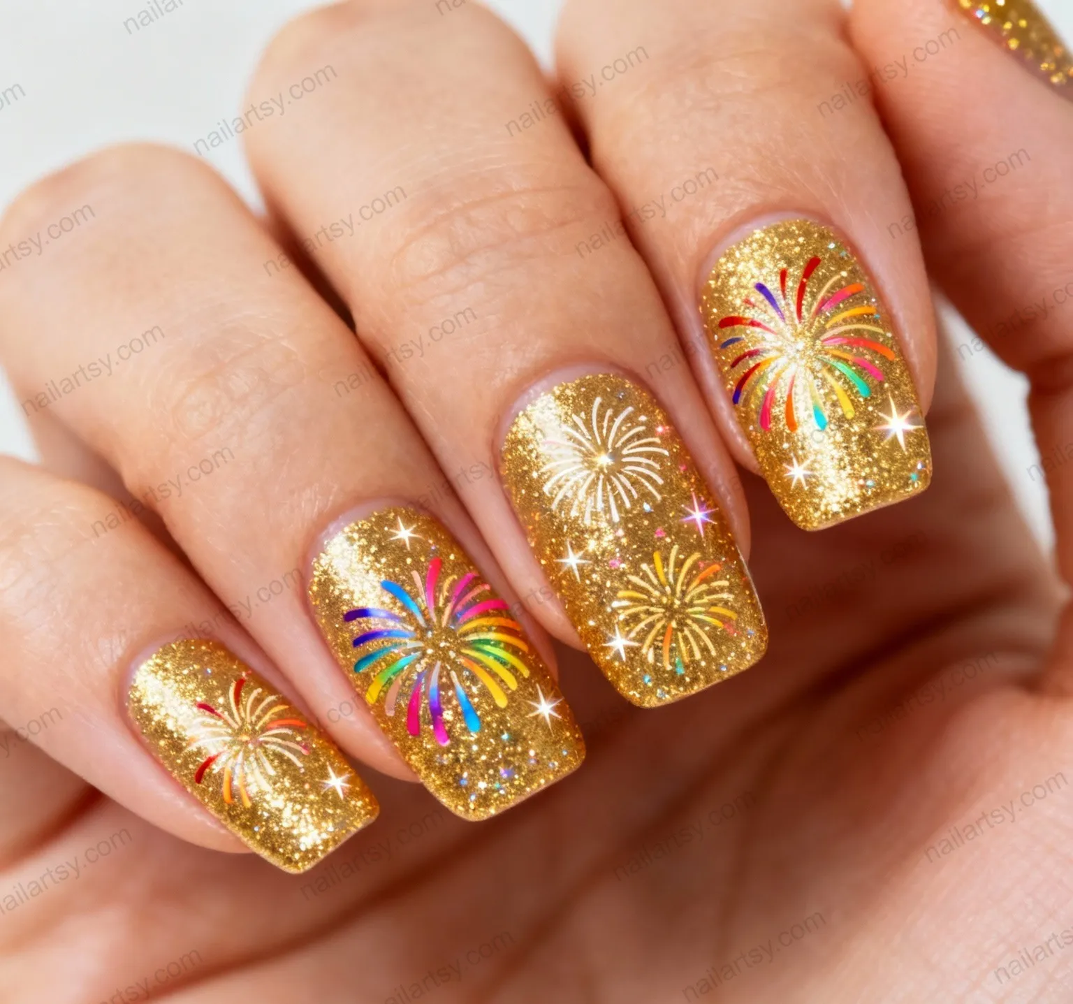 Nail art design 1068