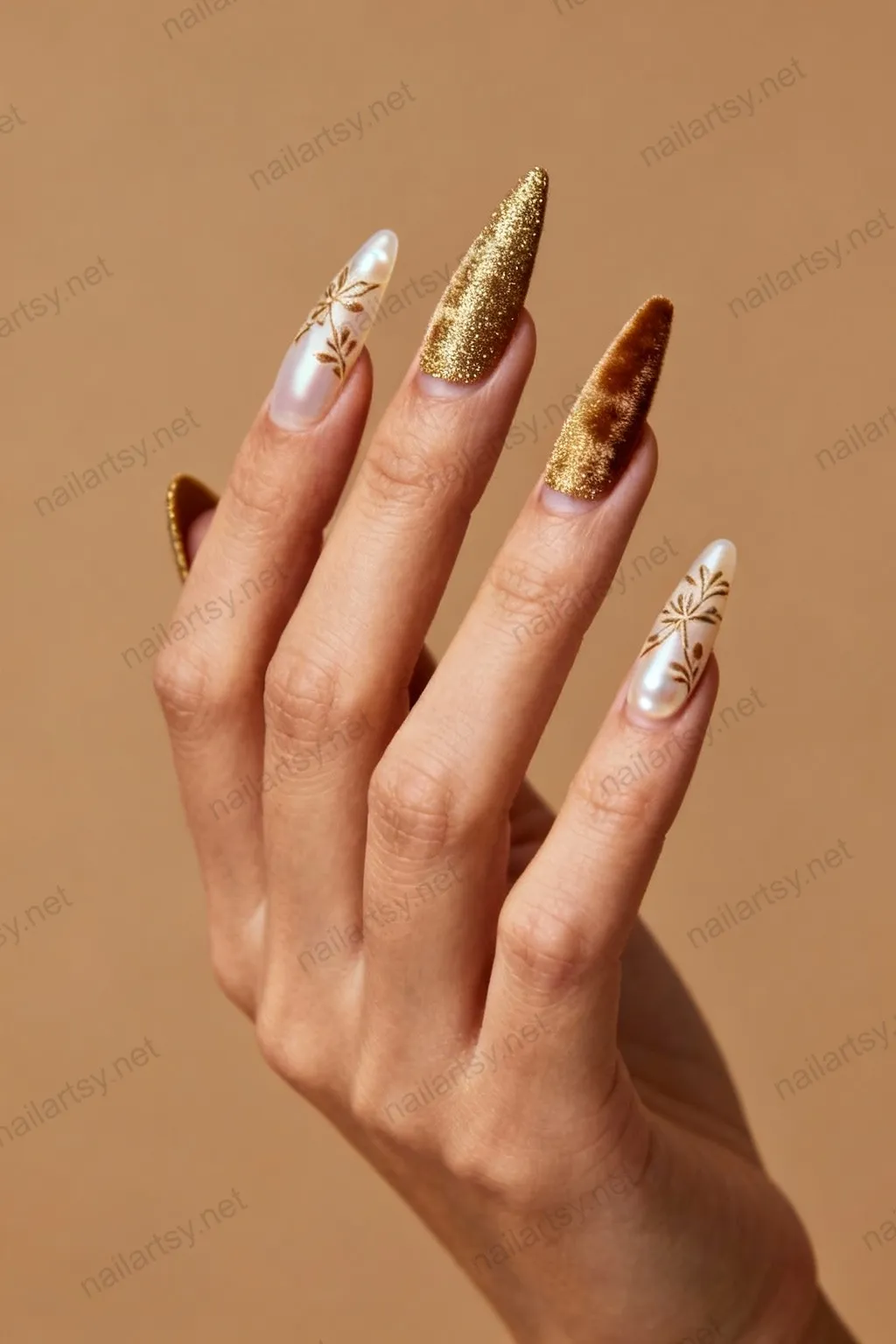 Nail art design 966
