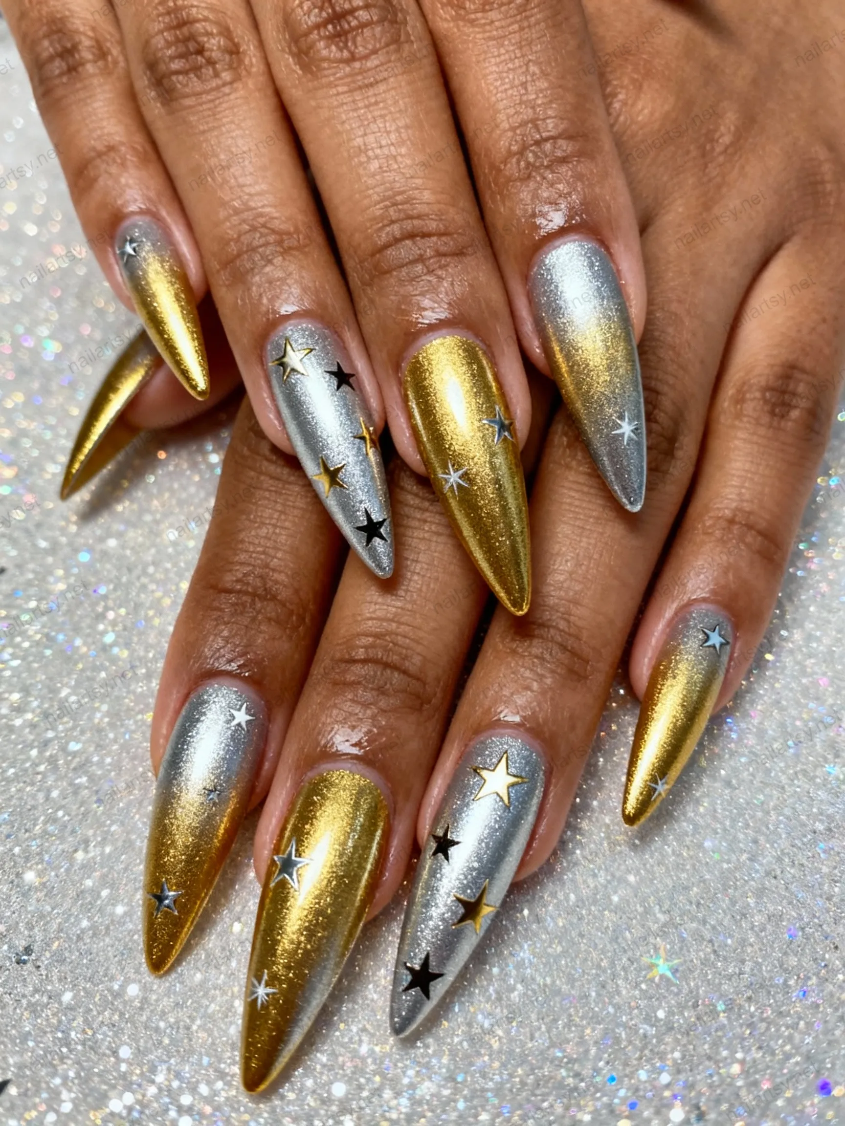 Nail art design 917