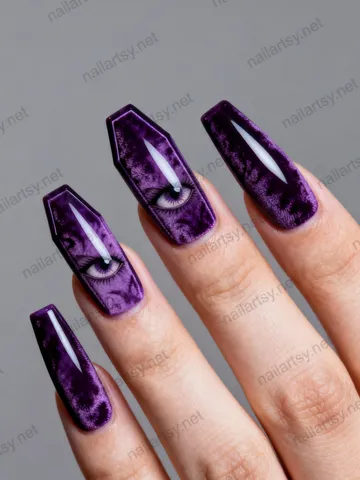Cat Eye Nail Design #499 Image