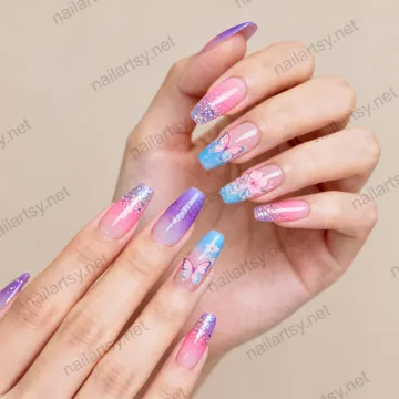 Edge Nail Design #521 Image