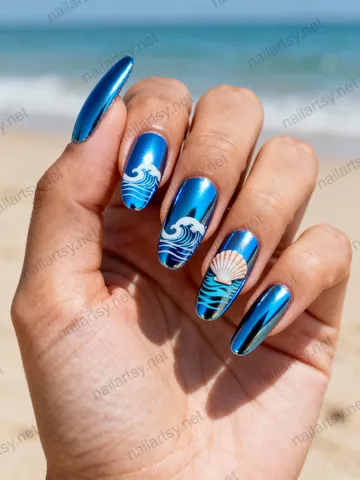 Medium Nail Design #760 Image