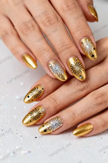 Almond Nail Design #141 Image