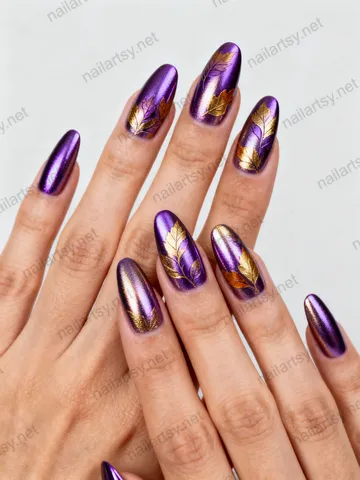 Almond Nail Design #249 Image
