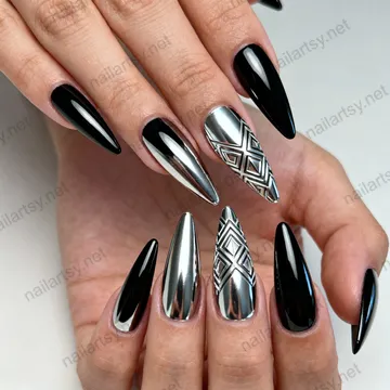Medium Nail Design #766 Image