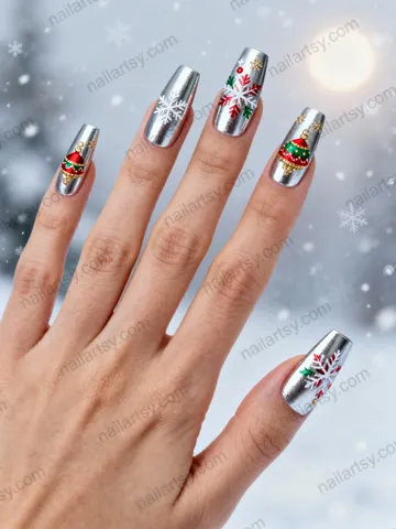 Coffin Nail Design #1034 Image