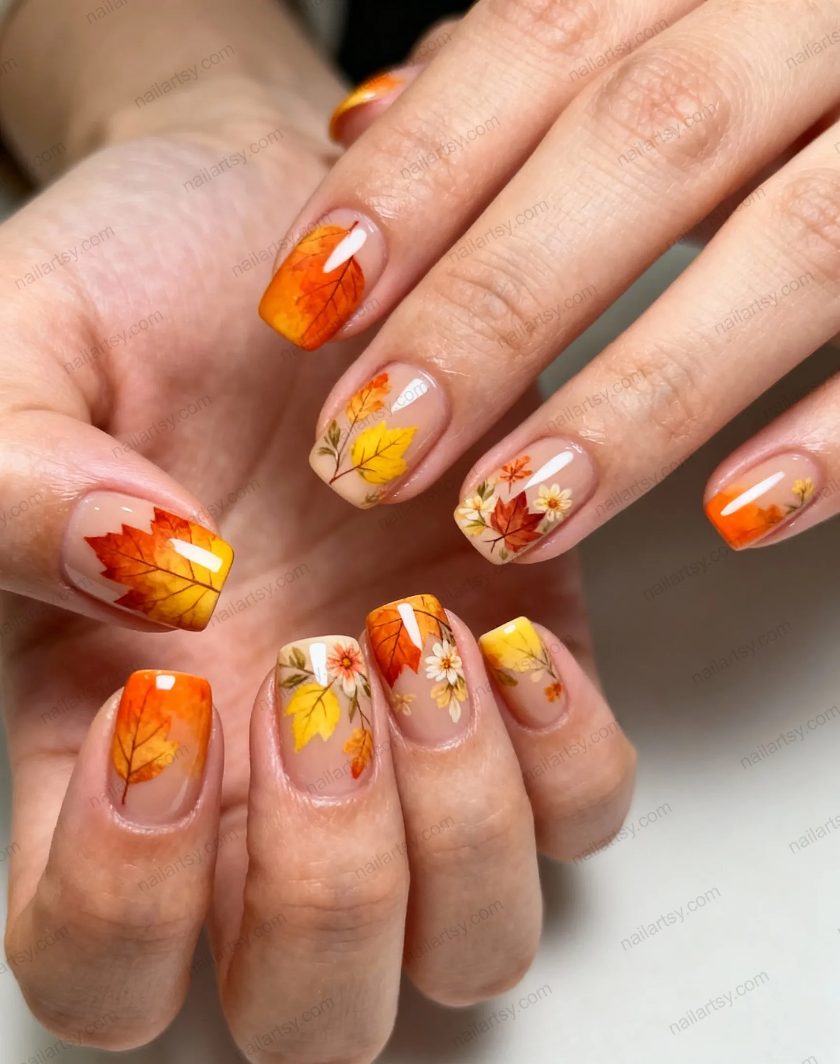 Nail art design 1074