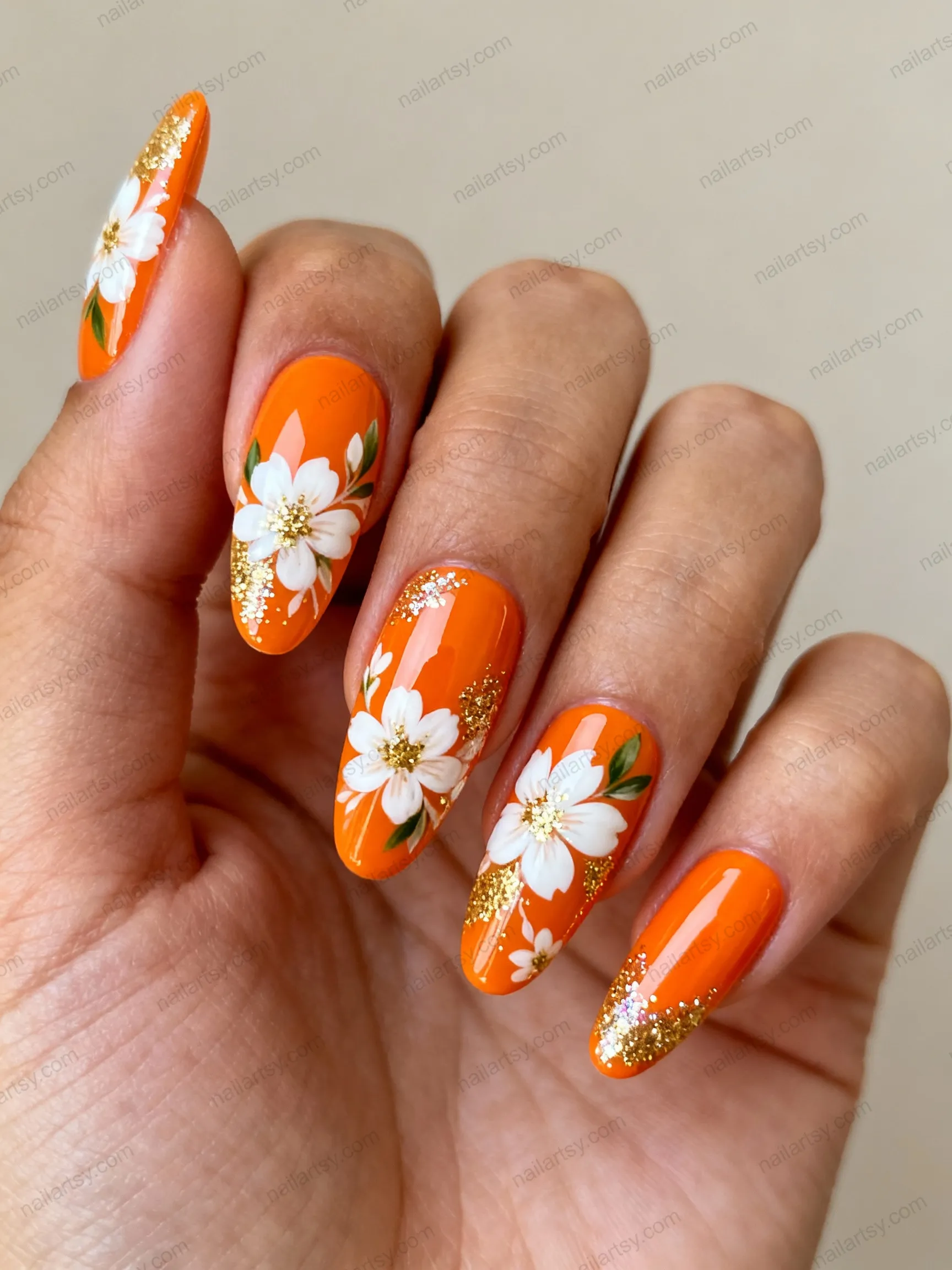Nail art design 1060