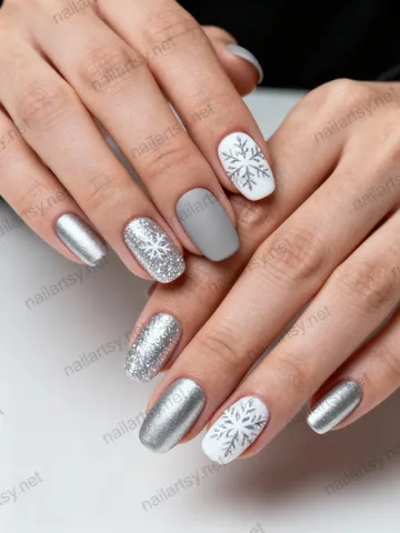 Winter Nail Design #895 Image